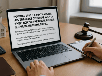 Novedad 2025: La Xunta agiliza los trámites de compraventa y herencias con su nueva plataforma digital